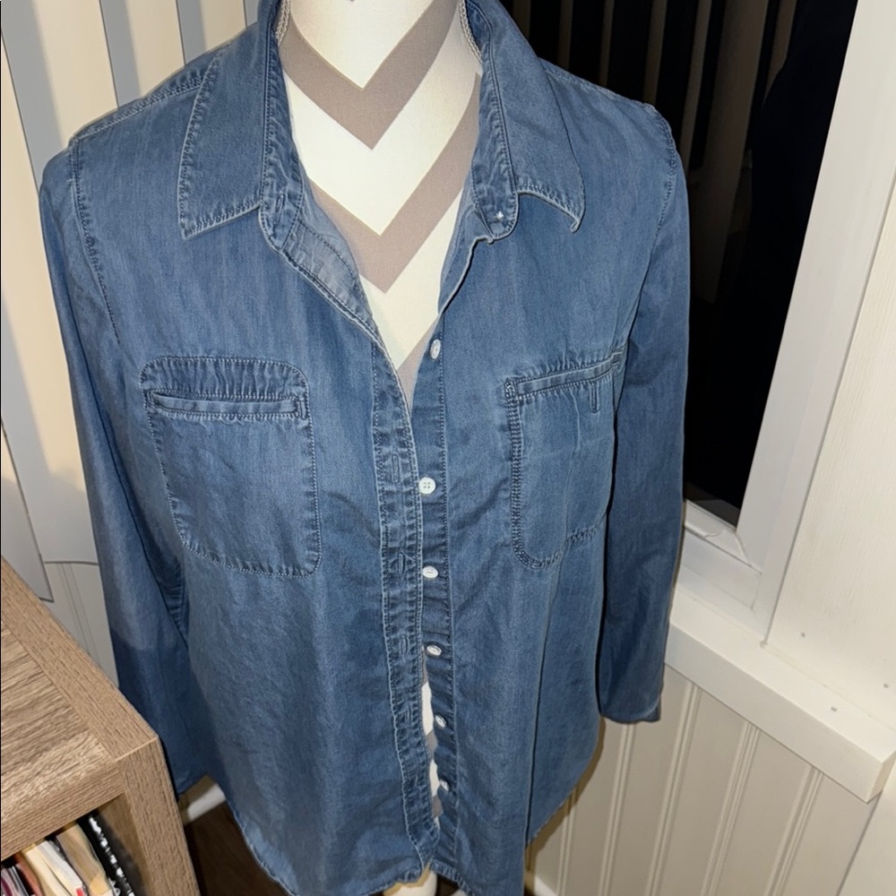 Lucky Brand Classic Blue Denim Shirt